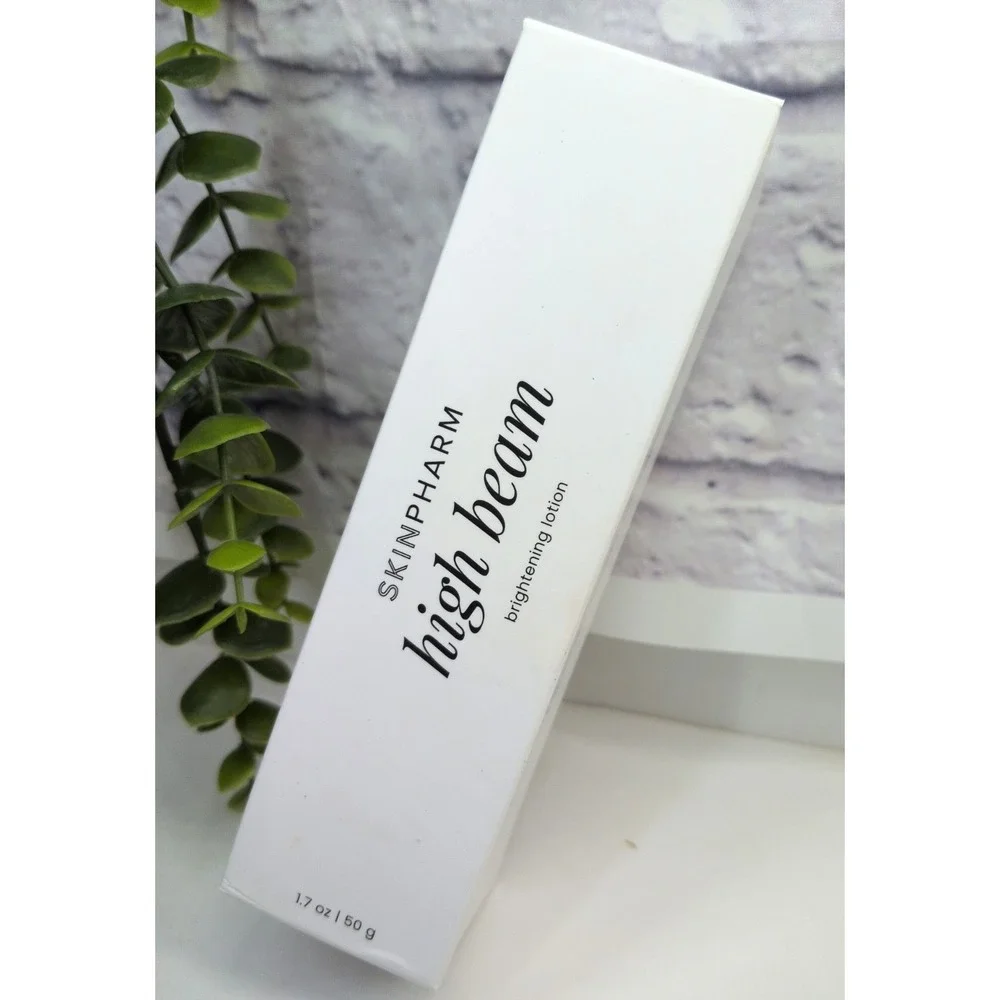 NEW IN BOX!🥰SkinPharm High Bean Brightening Lotion 1.7oz/50g Made USA Skincare